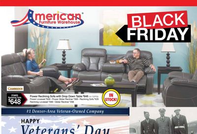 American Furniture Warehouse (CO) Weekly Ad Flyer November 8 to November 14