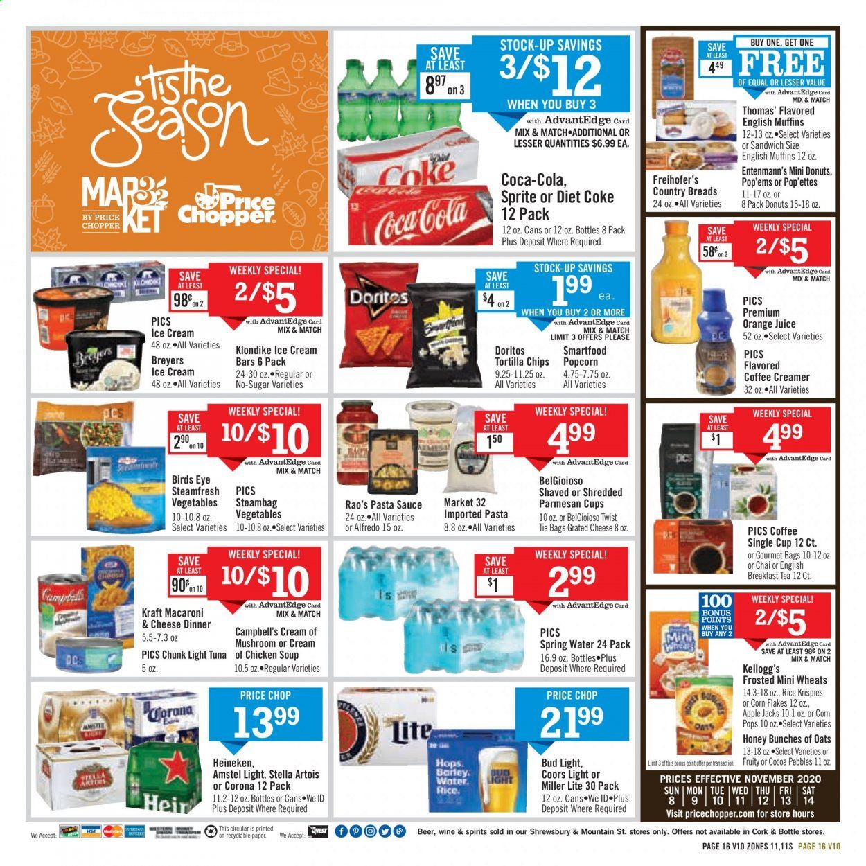 Price Chopper (MA) Weekly Ad Flyer November 8 to November 15