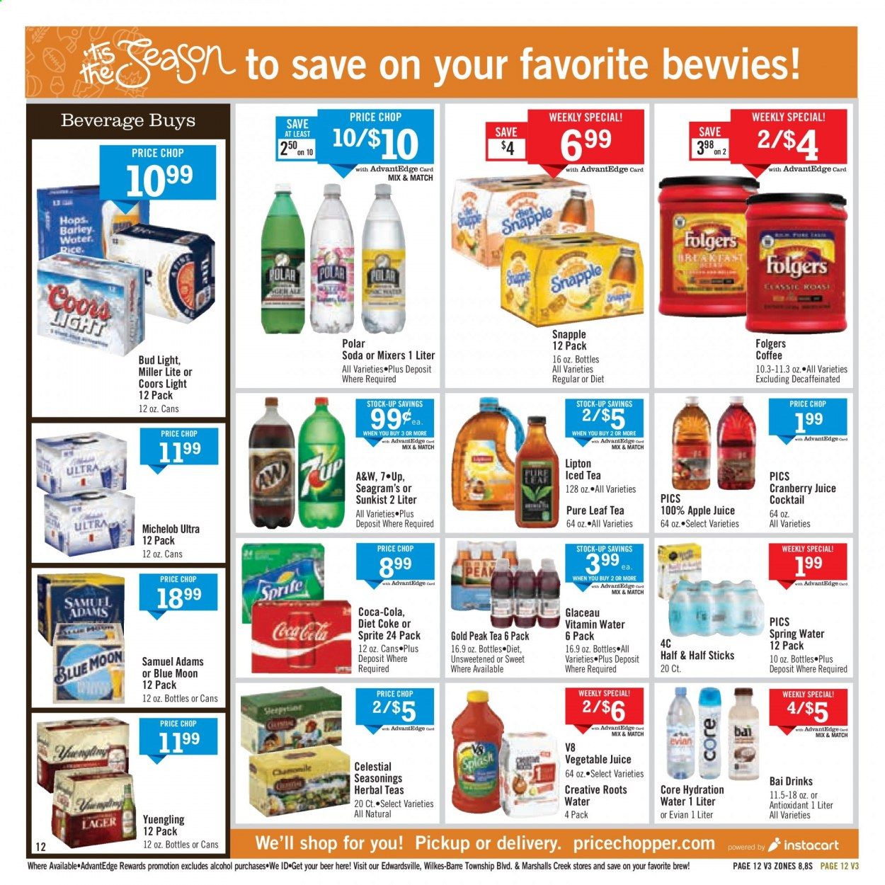 Price Chopper (PA) Weekly Ad Flyer November 8 to November 15