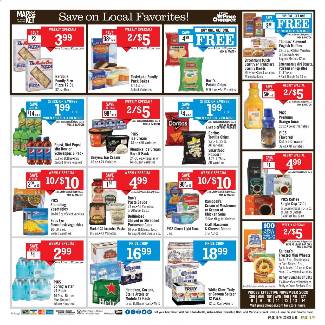 Price Chopper (PA) Weekly Ad Flyer November 8 to November 15