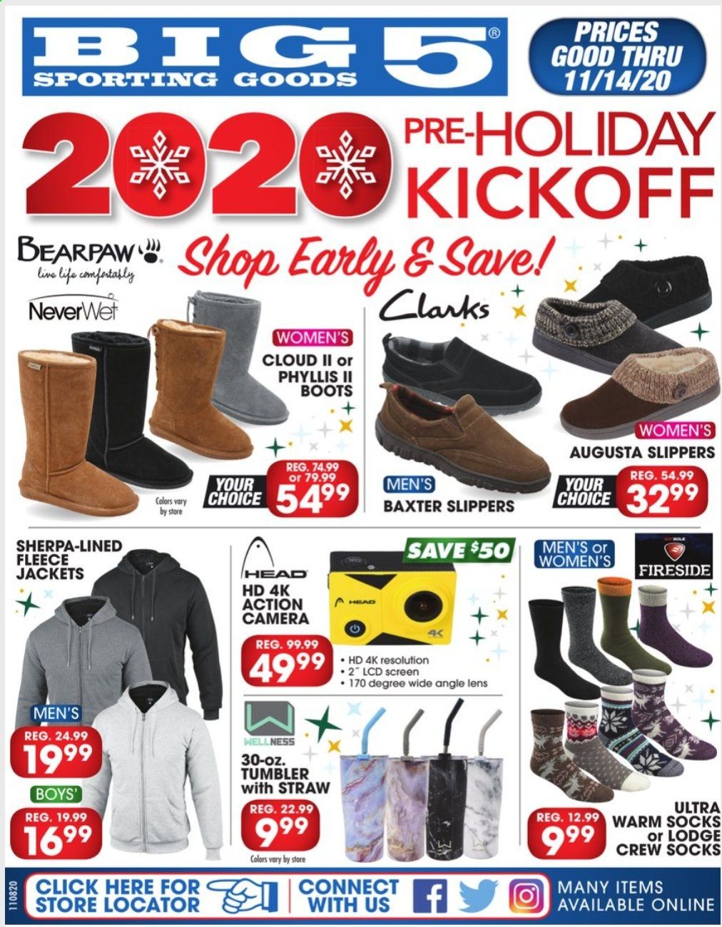 Big 5 Weekly Ad Flyer November 8 to November 14