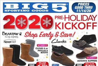 Big 5 Weekly Ad Flyer November 8 to November 14