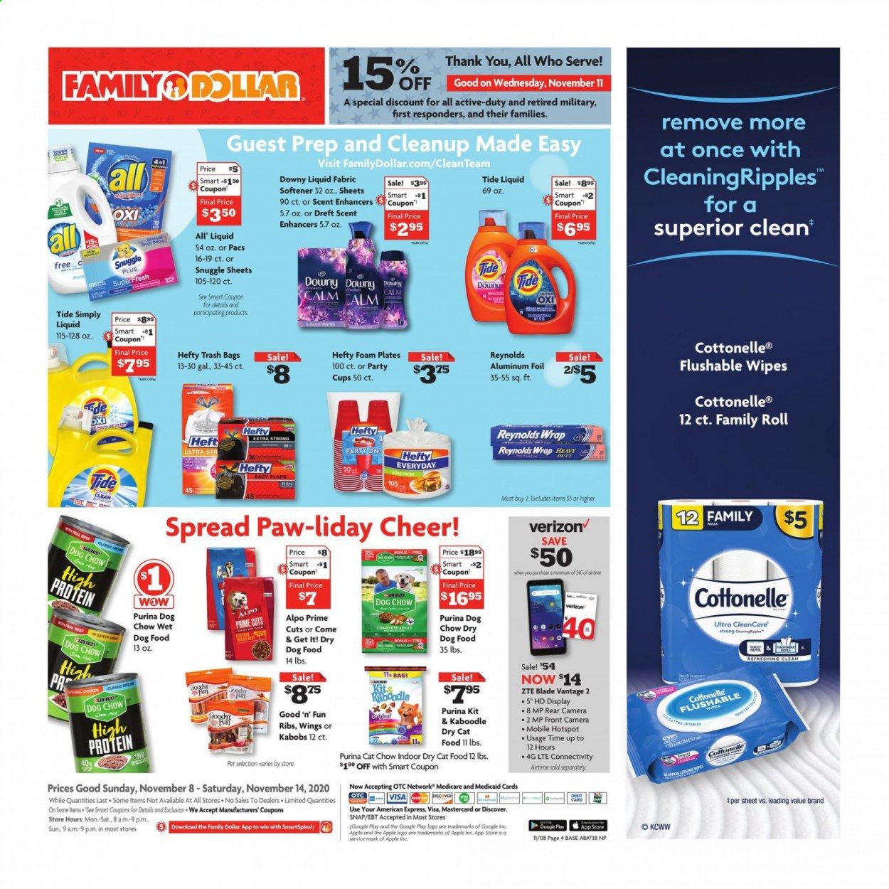 Family Dollar Weekly Ad Flyer November 8 to November 14