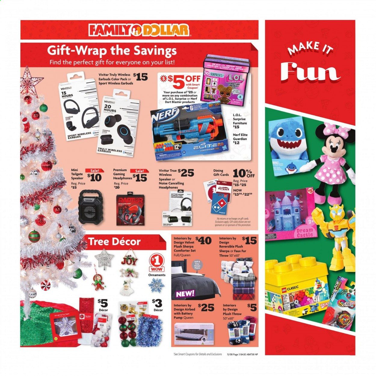 Family Dollar Weekly Ad Flyer November 8 to November 14