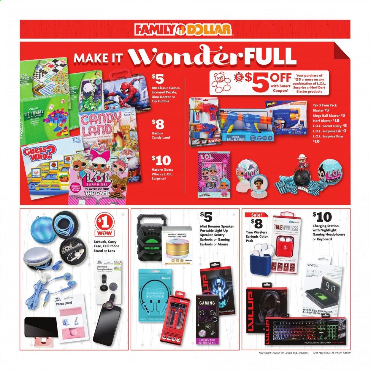 Family Dollar Weekly Ad Flyer November 8 to November 14