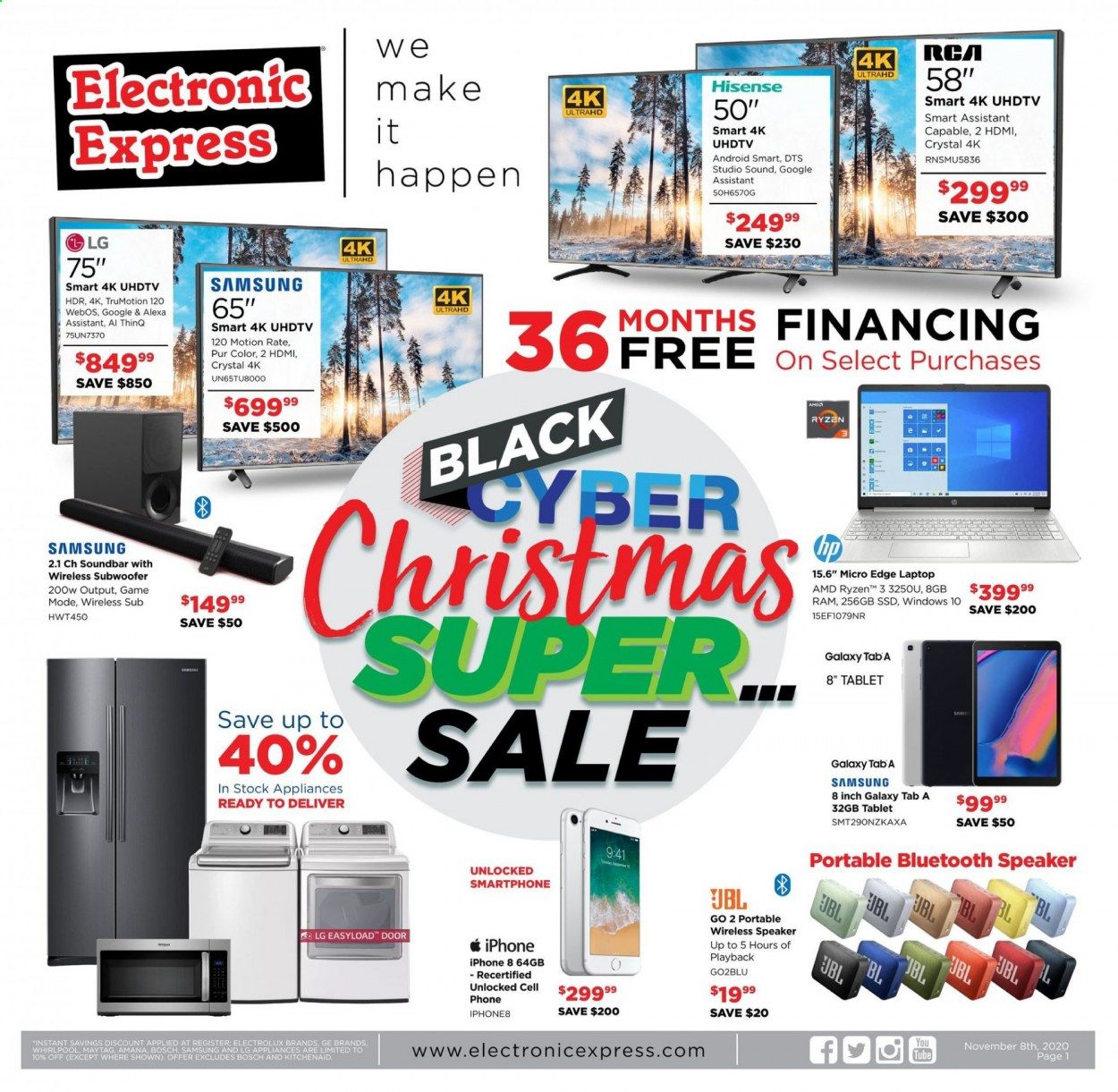 Electronic Express Weekly Ad Flyer November 8 to November 14