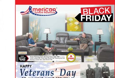 American Furniture Warehouse (AZ) Weekly Ad Flyer November 8 to November 14