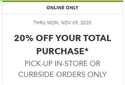 JOANN Weekly Ad Flyer November 8 to November 9
