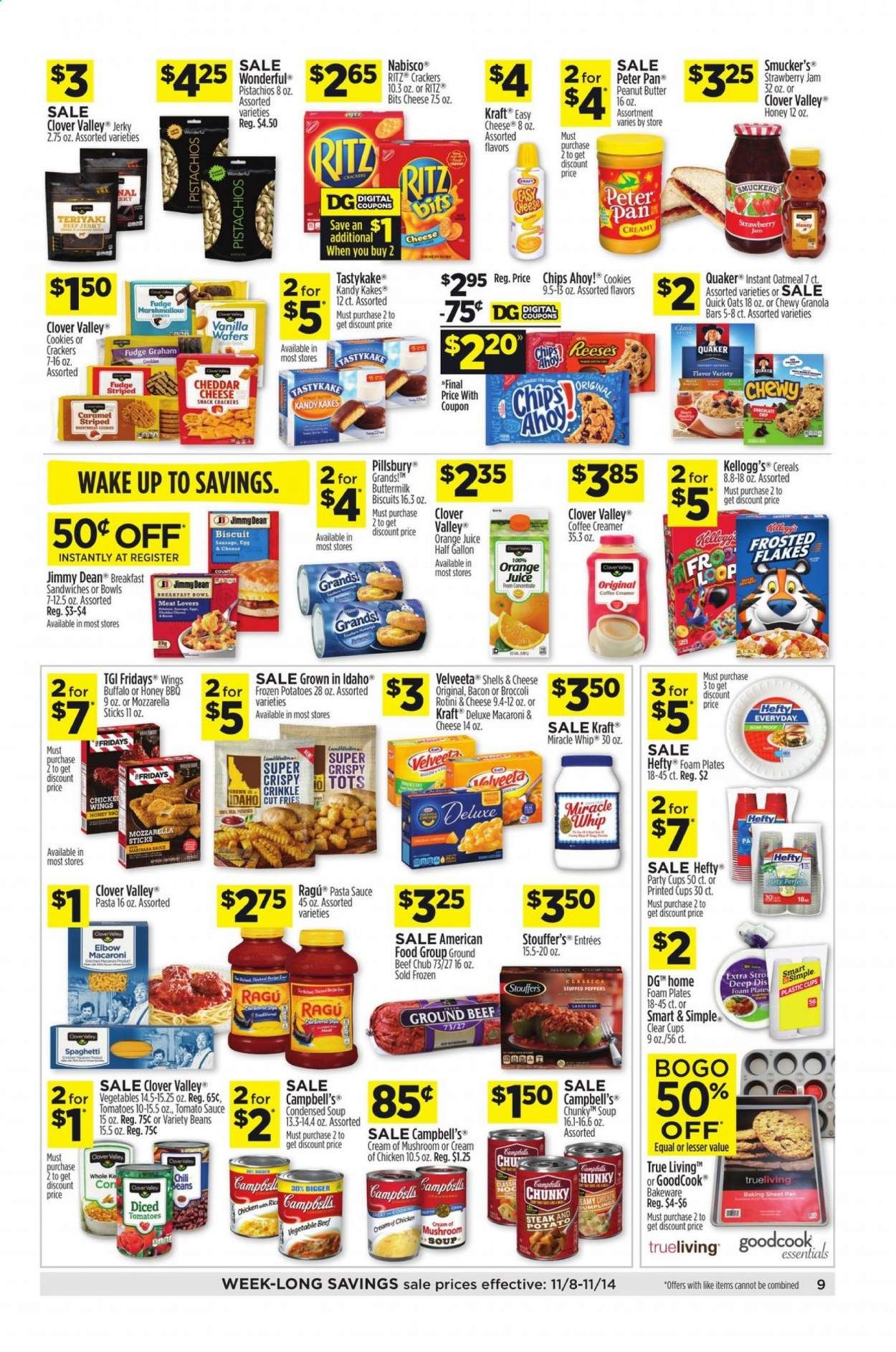 Dollar General (GA, IL, IN, MO, NE, NM, NY, WI) Weekly Ad Flyer November 8 to November 14