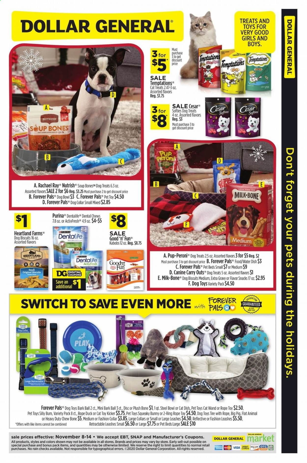 Dollar General (LA) Weekly Ad Flyer November 8 to November 14