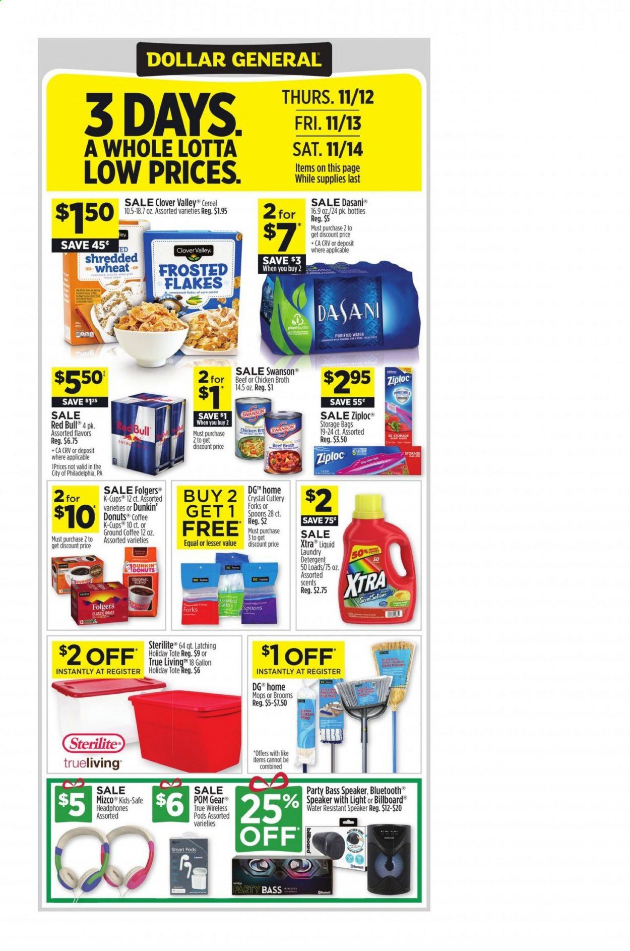 Dollar General (VA) Weekly Ad Flyer November 8 to November 14
