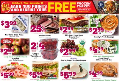 Gerrity's Weekly Ad Flyer November 8 to November 14
