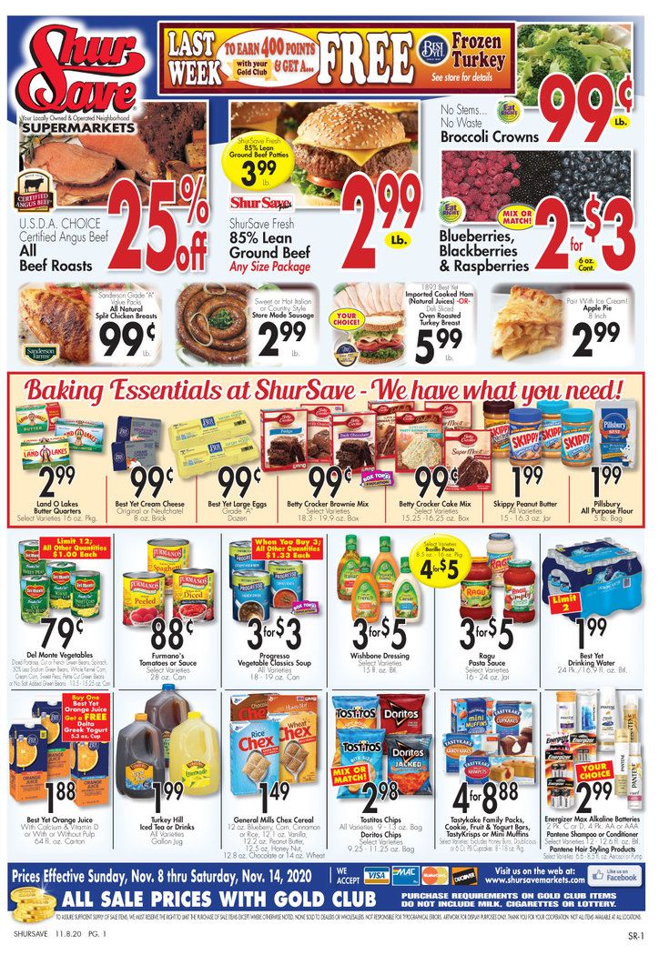 Gerrity's Weekly Ad Flyer November 8 to November 14