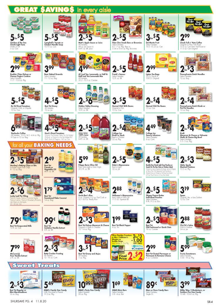 Gerrity's Weekly Ad Flyer November 8 to November 14