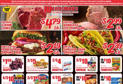 Wesselman's Weekly Ad Flyer November 8 to November 14