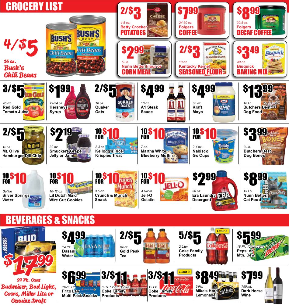 Wesselman's Weekly Ad Flyer November 8 to November 14
