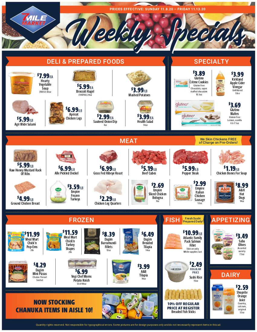 7 Mile Market Weekly Ad Flyer November 8 to November 14