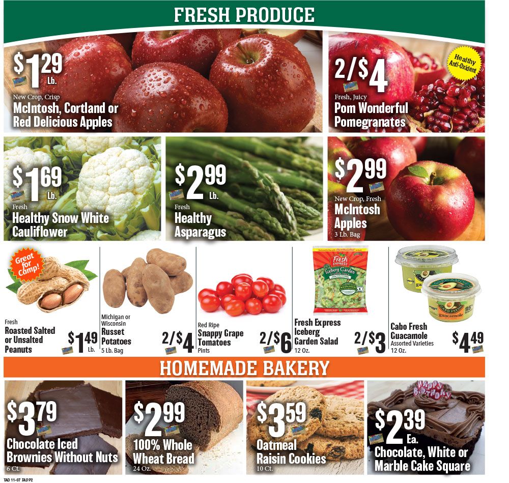 Tadych's Weekly Ad Flyer November 9 to November 15
