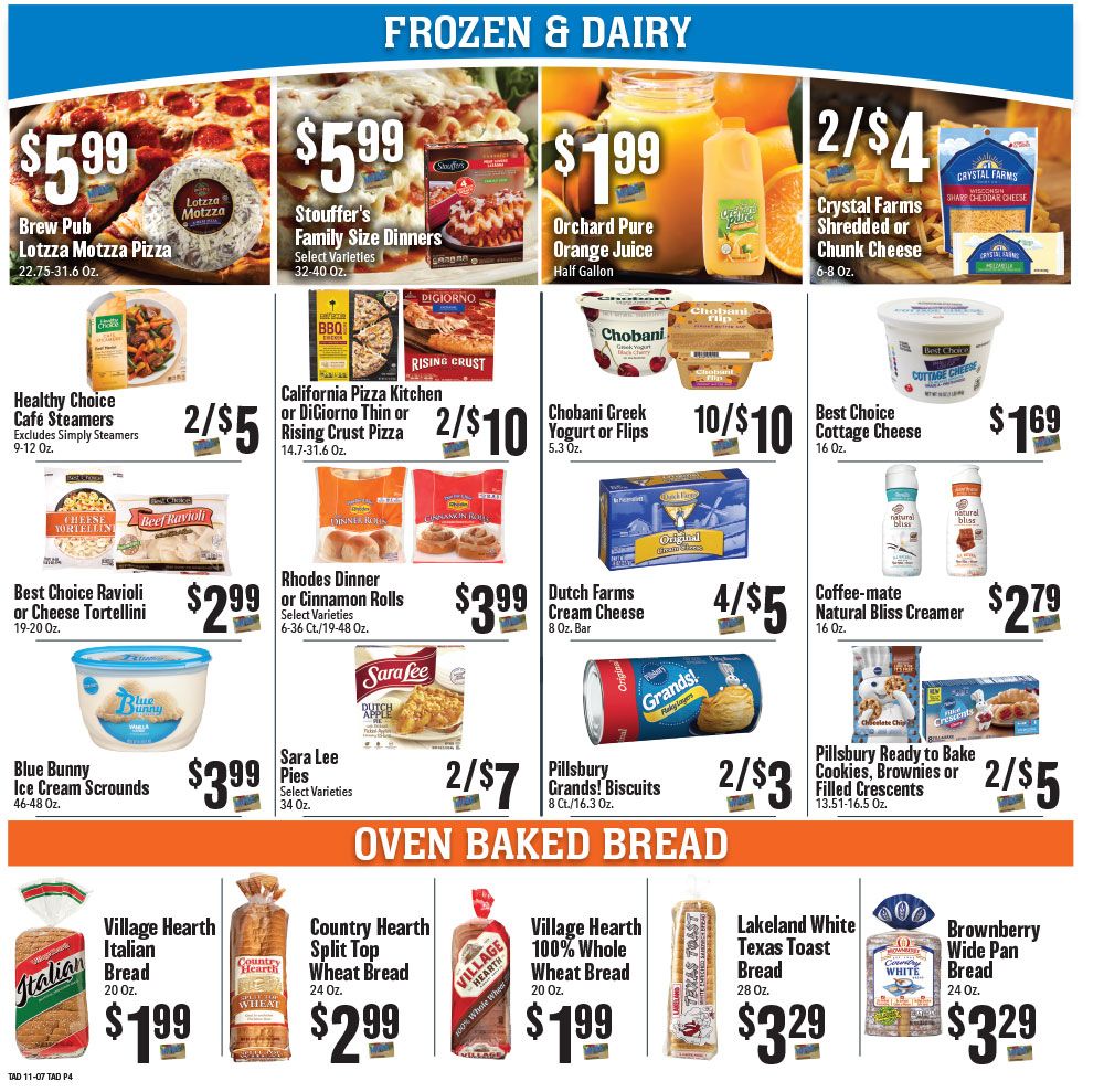 Tadych's Weekly Ad Flyer November 9 to November 15