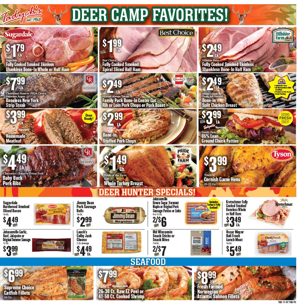 Tadych's Weekly Ad Flyer November 9 to November 15