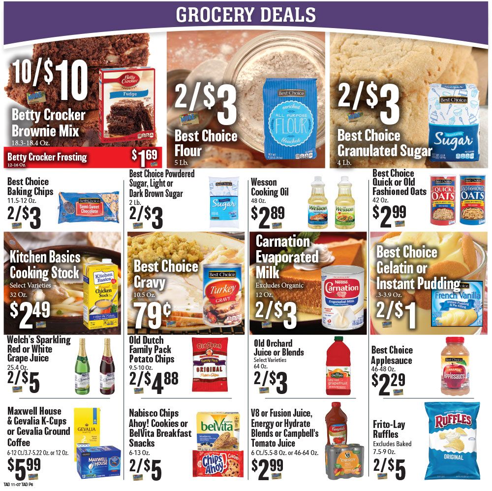 Tadych's Weekly Ad Flyer November 9 to November 15