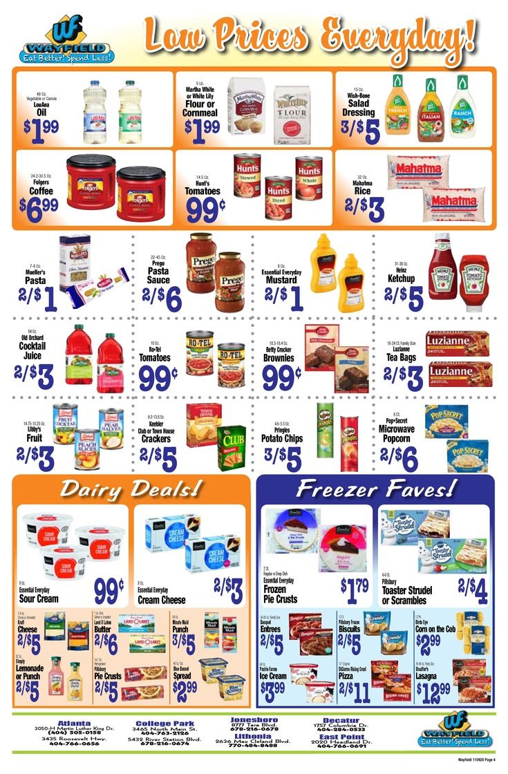 Wayfield Weekly Ad Flyer November 9 to November 15