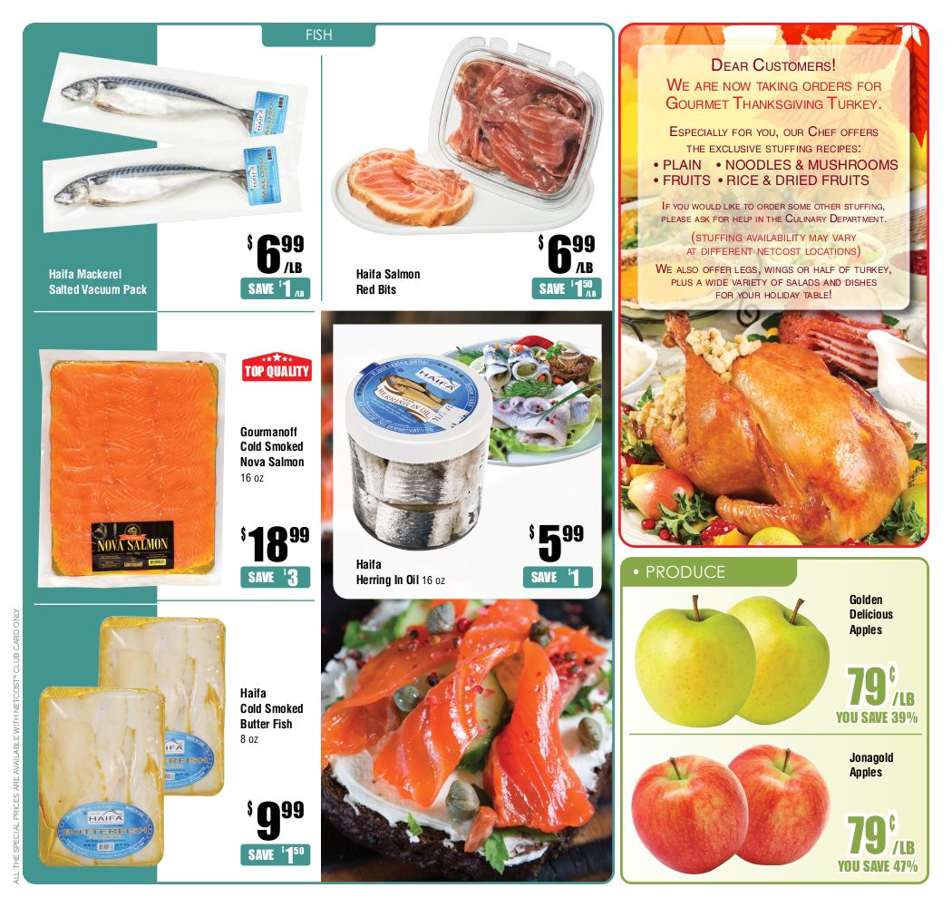 NetCost Weekly Ad Flyer November 5 to November 18, 2020