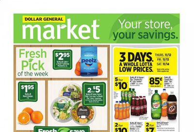 Dollar General (GA) Weekly Ad Flyer November 8 to November 14