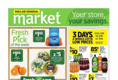 Dollar General (GA) Weekly Ad Flyer November 8 to November 14