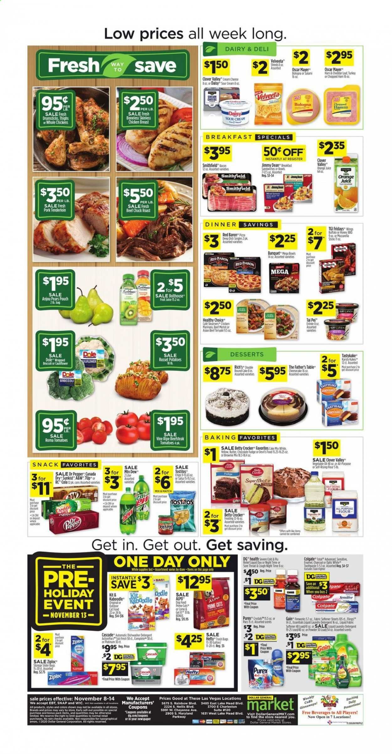 Dollar General (NV) Weekly Ad Flyer November 8 to November 14