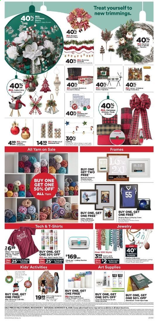 Michaels Weekly Ad Flyer November 8 to November 14