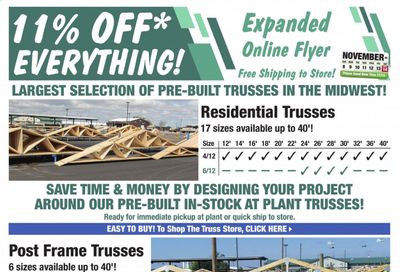 Menards Weekly Ad Flyer November 8 to November 14