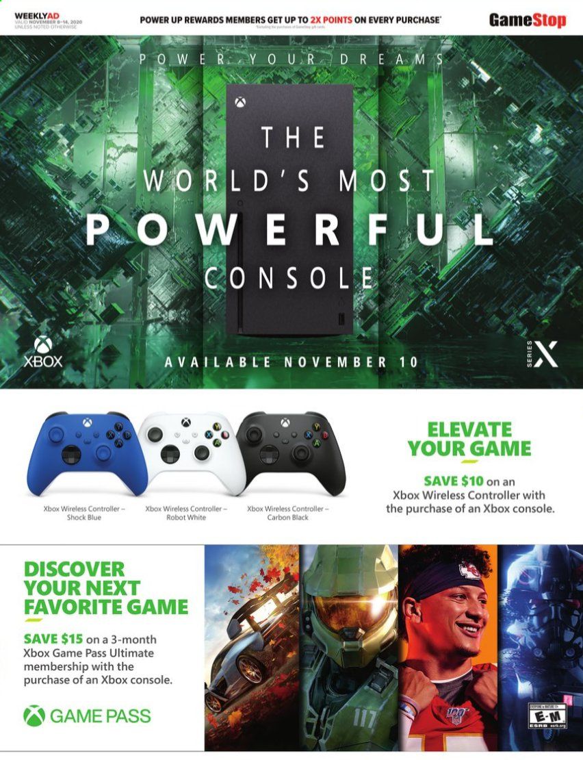 GameStop Weekly Ad Flyer November 8 to November 14