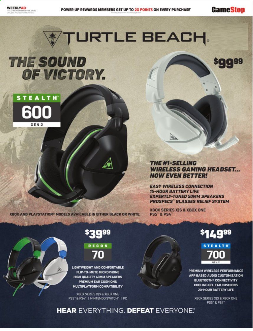 GameStop Weekly Ad Flyer November 8 to November 14