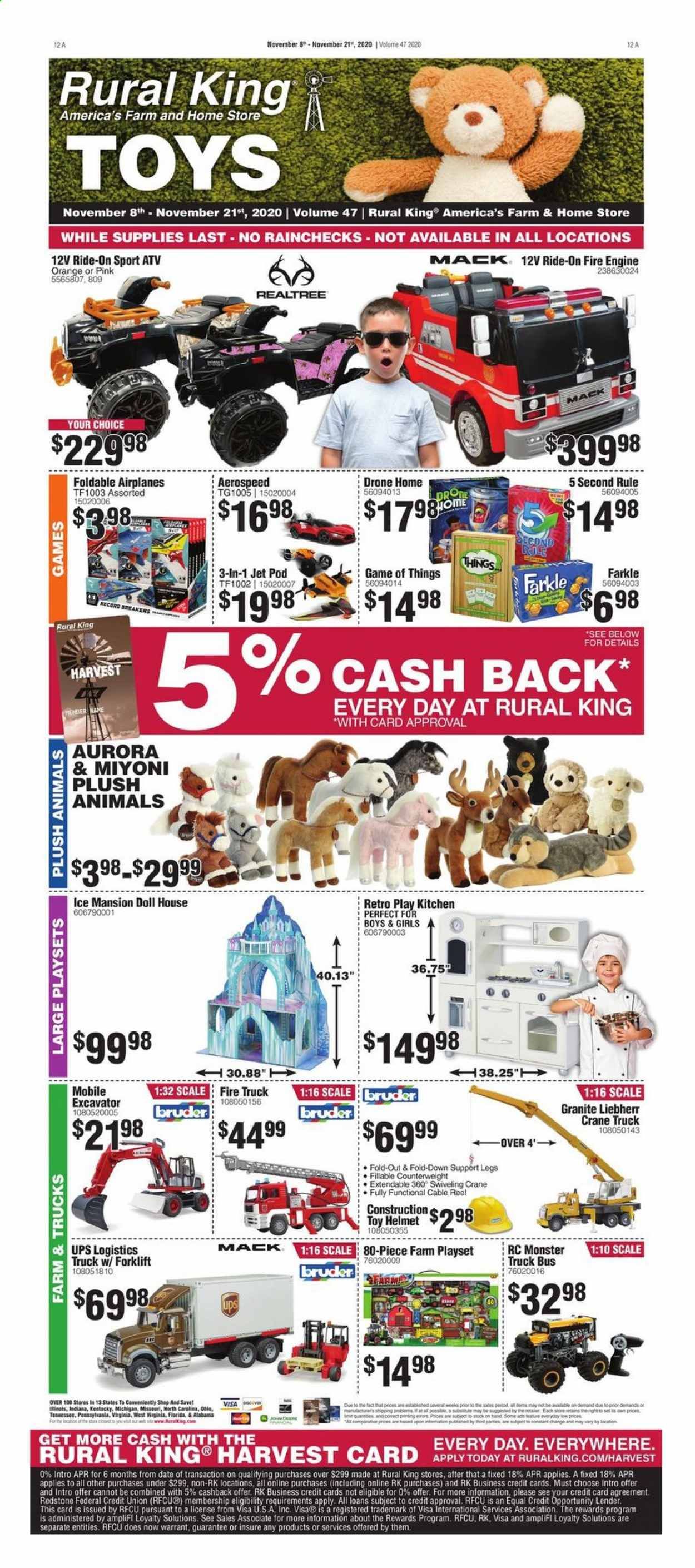 Rural King Weekly Ad Flyer November 8 to November 21