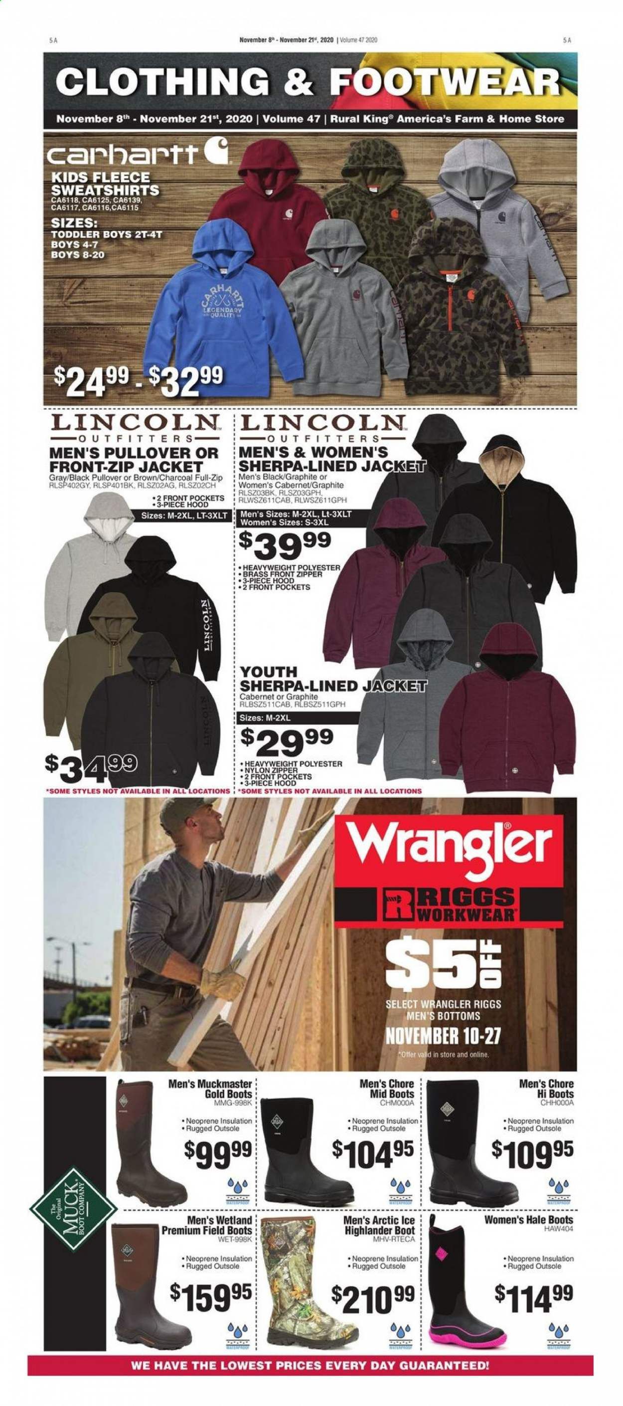 Rural King Weekly Ad Flyer November 8 to November 21