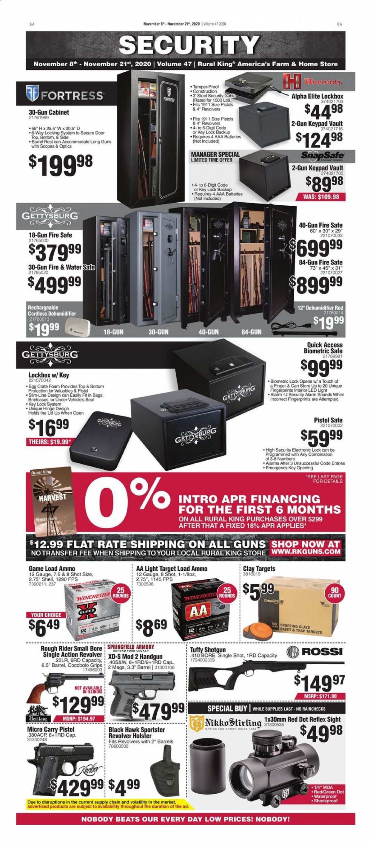 Rural King Weekly Ad Flyer November 8 to November 21