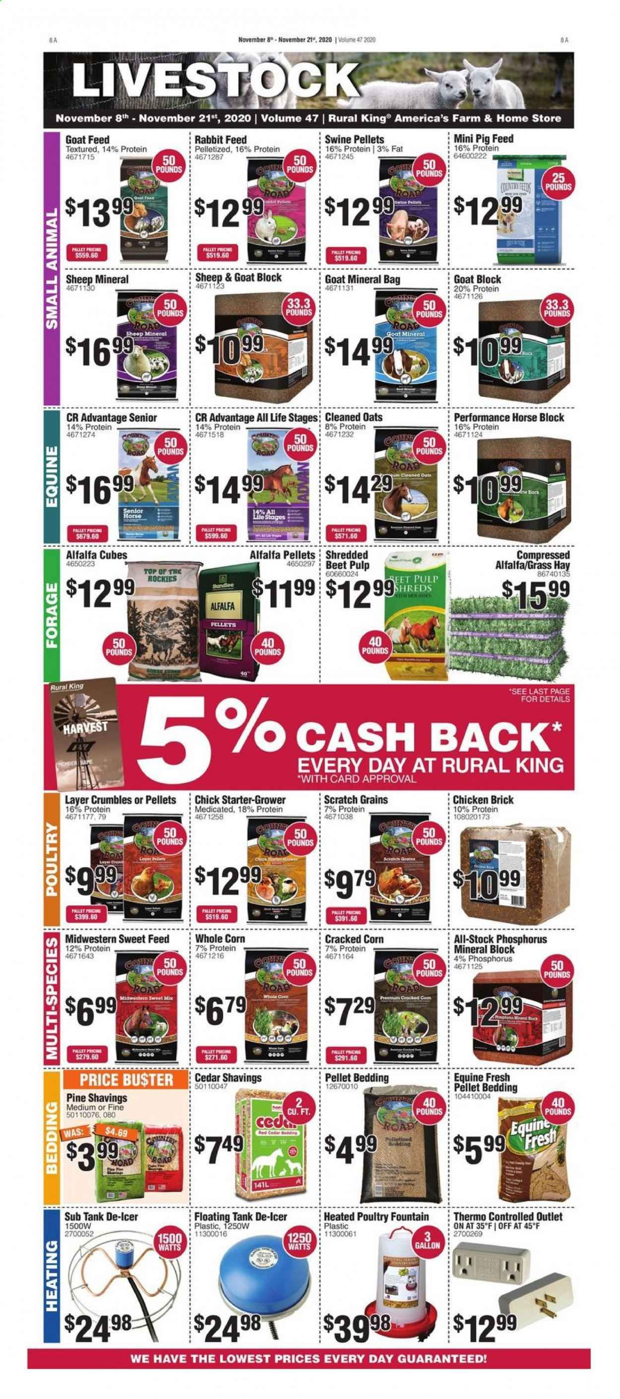 Rural King Weekly Ad Flyer November 8 to November 21