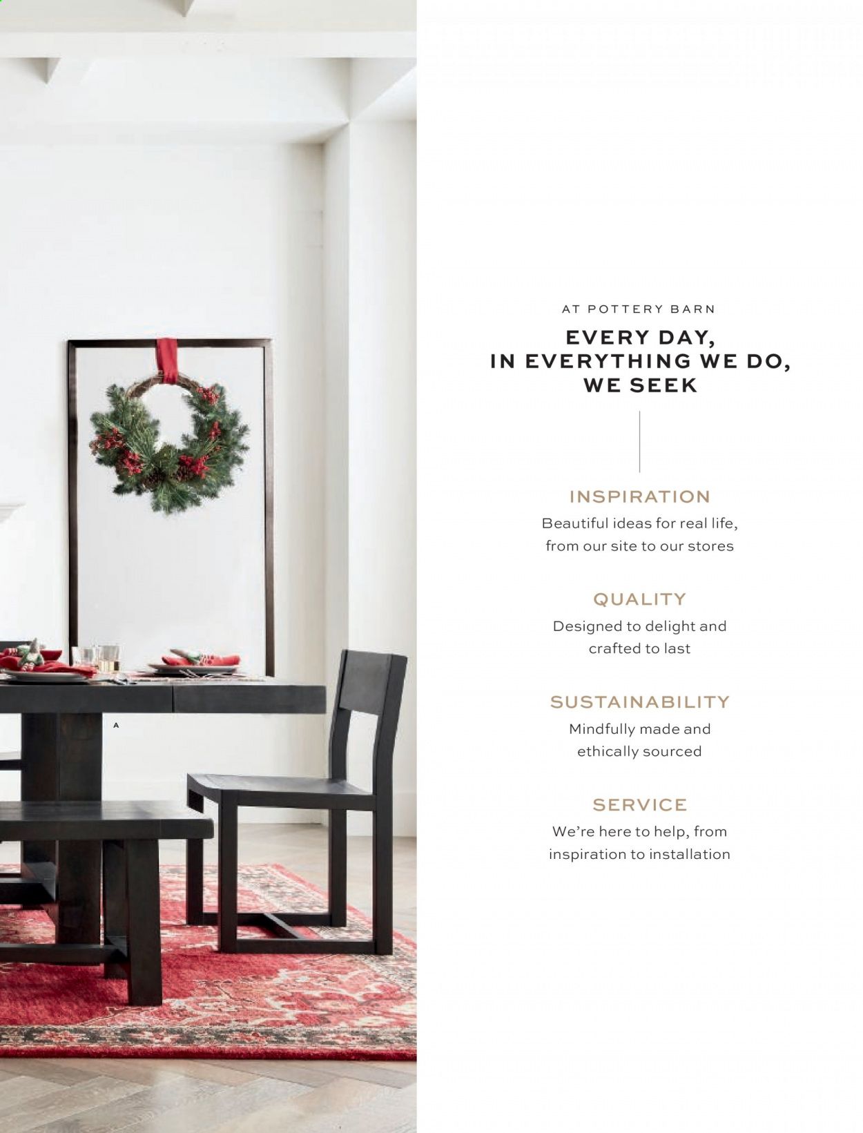 Pottery Barn Weekly Ad Flyer November 9 to November 16