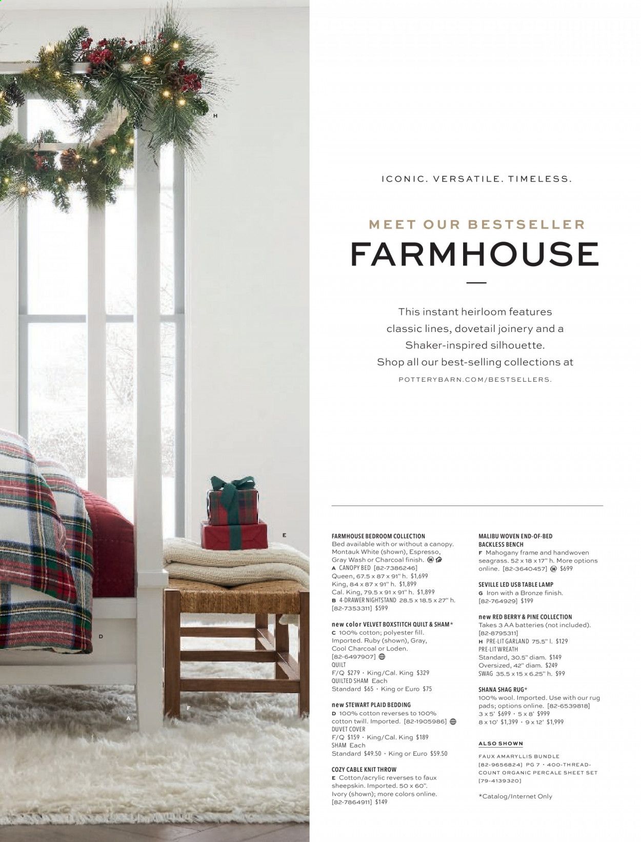 Pottery Barn Weekly Ad Flyer November 9 to November 16
