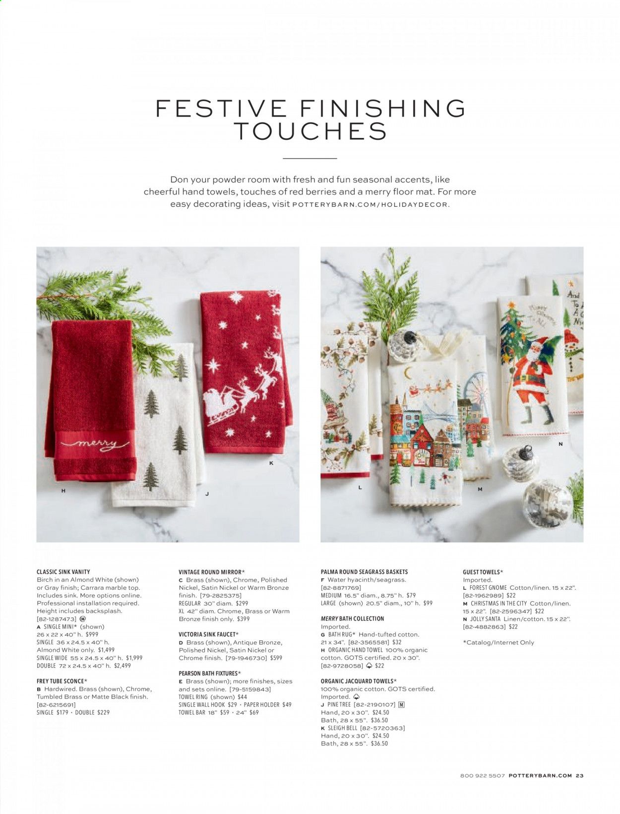 Pottery Barn Weekly Ad Flyer November 9 to November 16