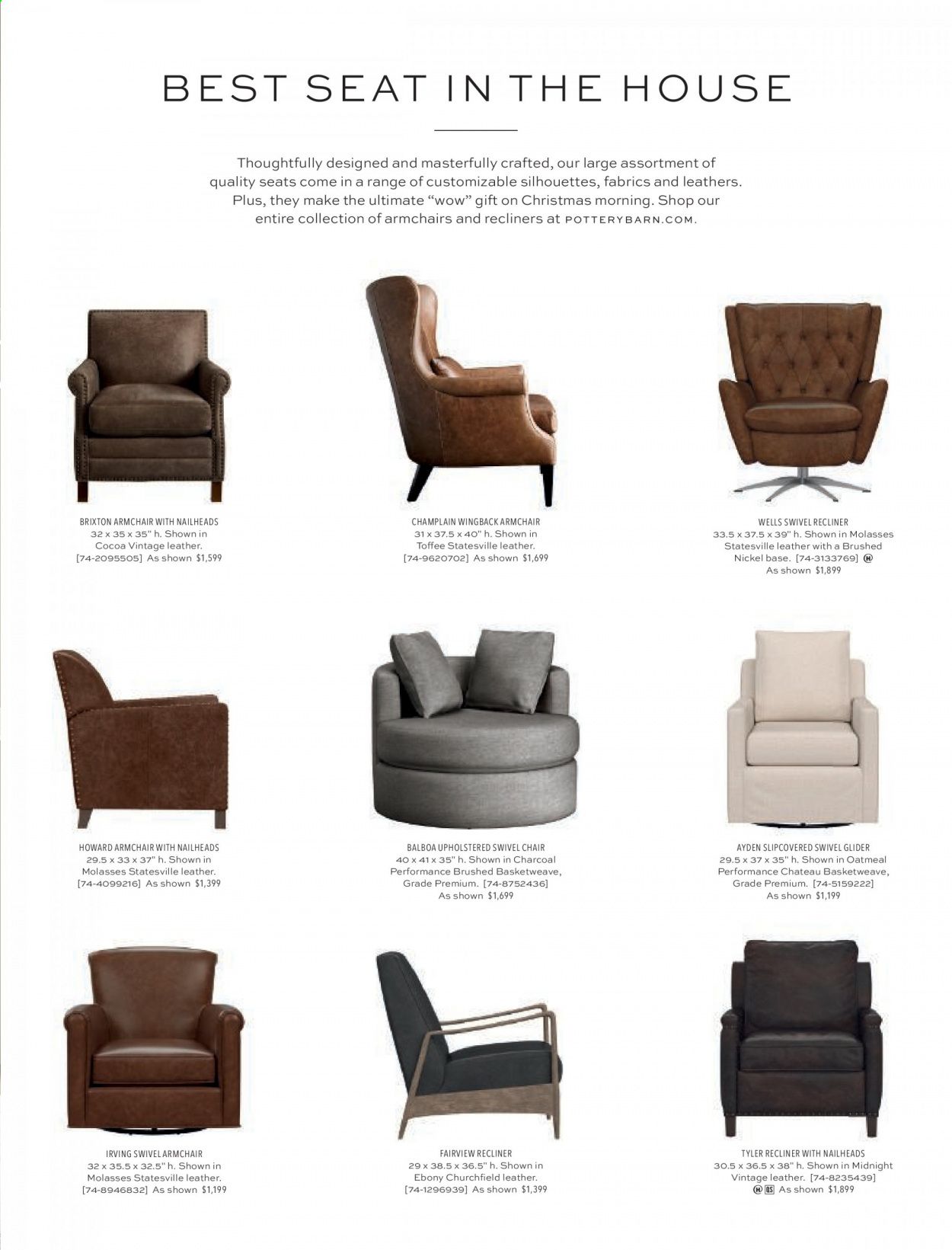 Pottery Barn Weekly Ad Flyer November 9 to November 16