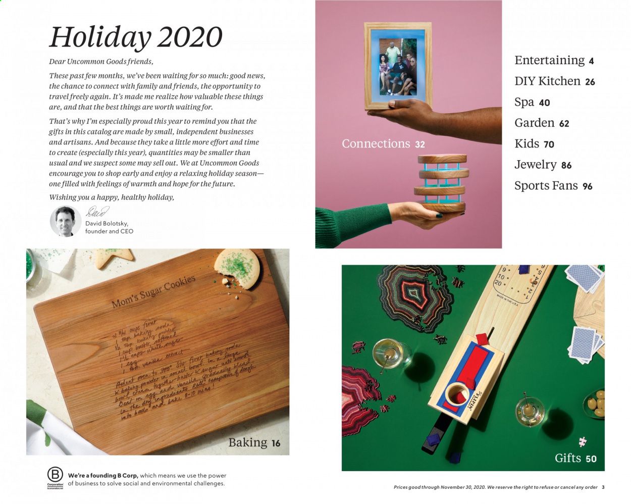 Uncommon Goods Weekly Ad Flyer November 9 to November 16