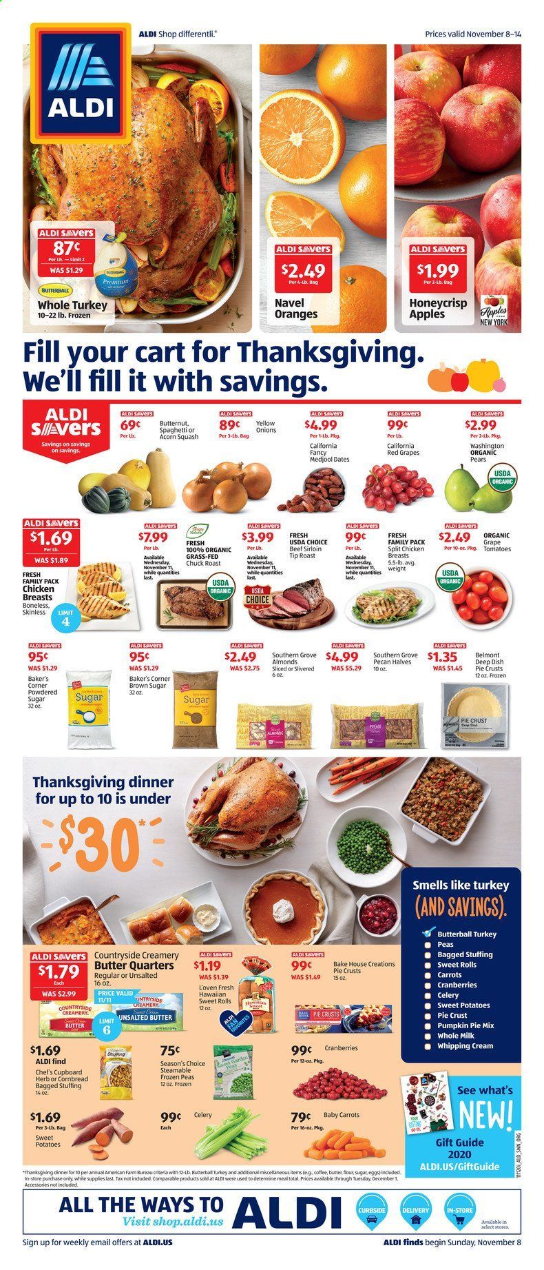 ALDI (CT, NH, NY, RI) Weekly Ad Flyer November 8 to November 14