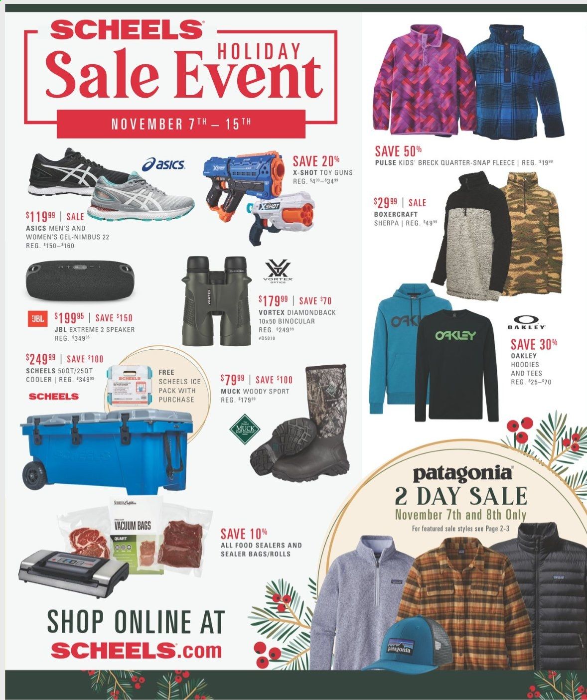 SCHEELS Weekly Ad Flyer November 7 to November 15