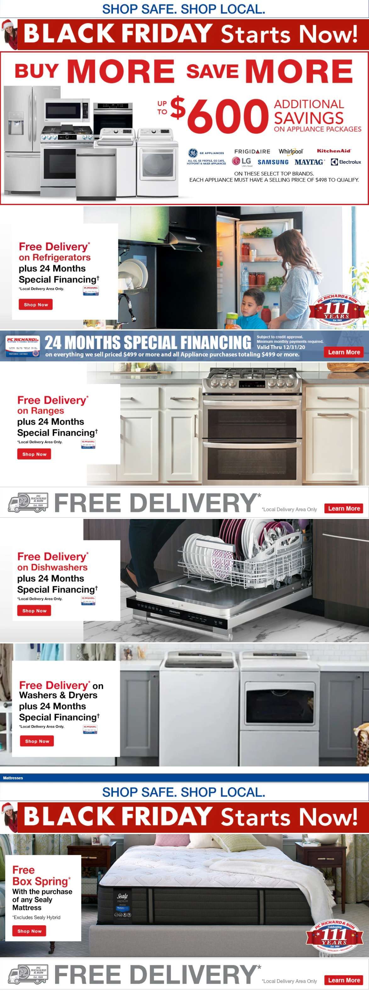 P.C. Richard & Son Weekly Ad Flyer November 10 to November 17