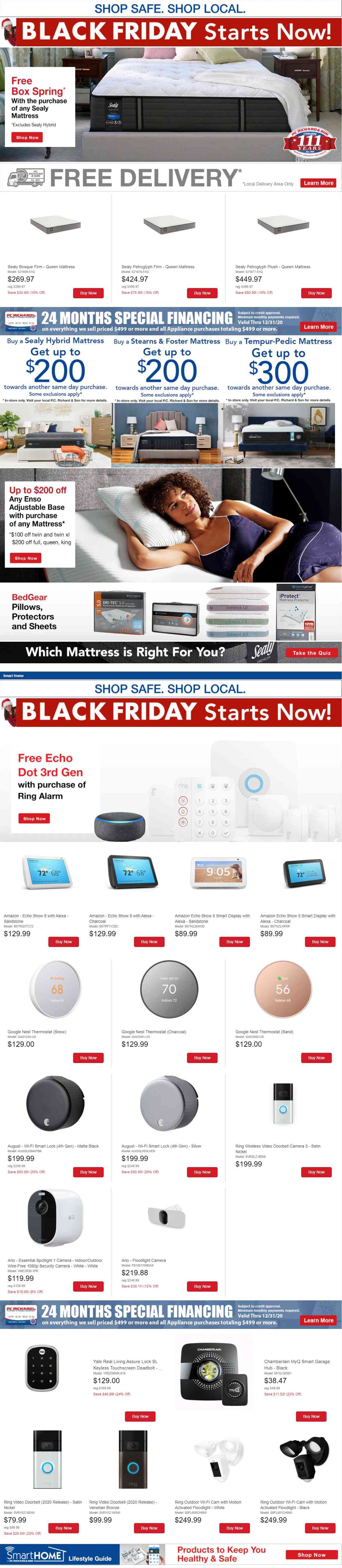 P.C. Richard & Son Weekly Ad Flyer November 10 to November 17