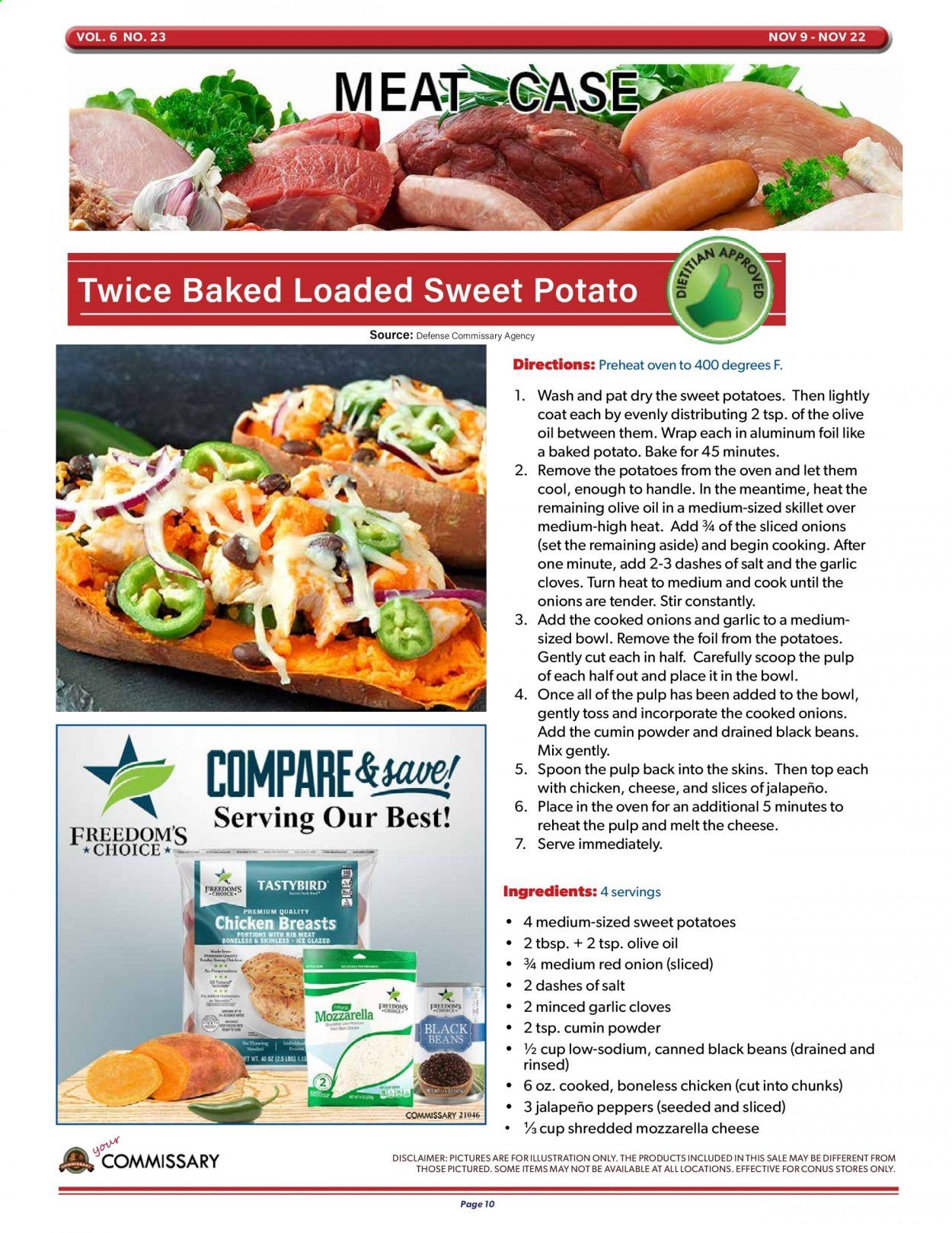 Commissary Weekly Ad Flyer November 9 to November 22
