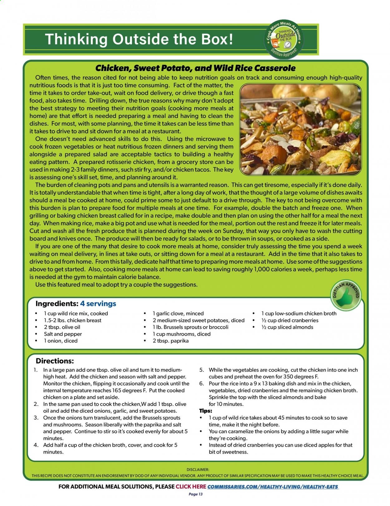 Commissary Weekly Ad Flyer November 9 to November 22