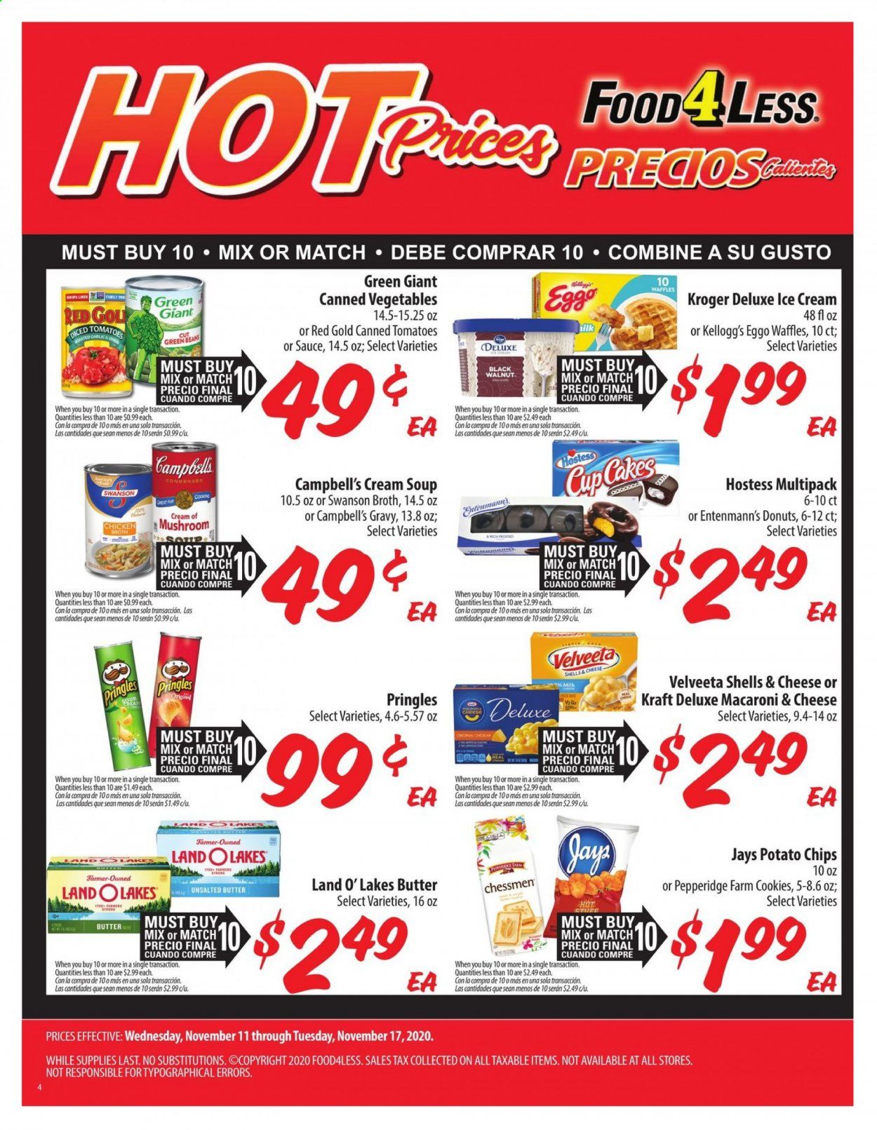 Food 4 Less (IL) Weekly Ad Flyer November 11 to November 17